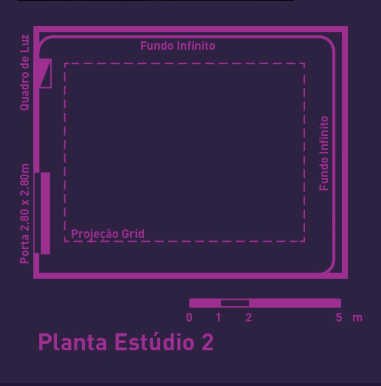Foto Planta Baixa — Estúdio 2 10x8m